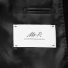Cotton-Blend Velvet Tuxedo Jacket - E4 Cotton-Blend Velvet Tuxedo Jacket - E4