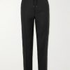 Straight-Leg Virgin Wool Drawstring Tuxedo Trousers Straight-Leg Virgin Wool Drawstring Tuxedo Trousers
