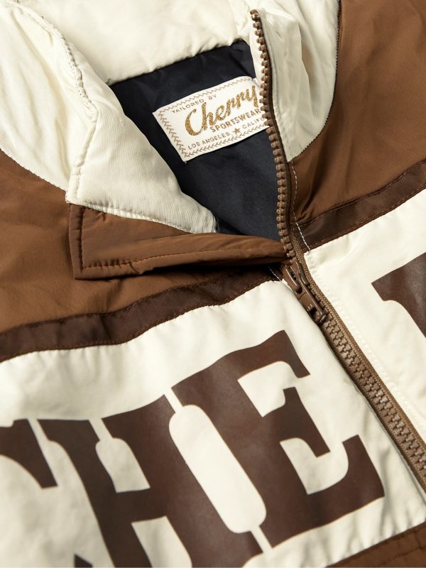 Pit Crew Logo-Print Padded Shell Jacket - CU