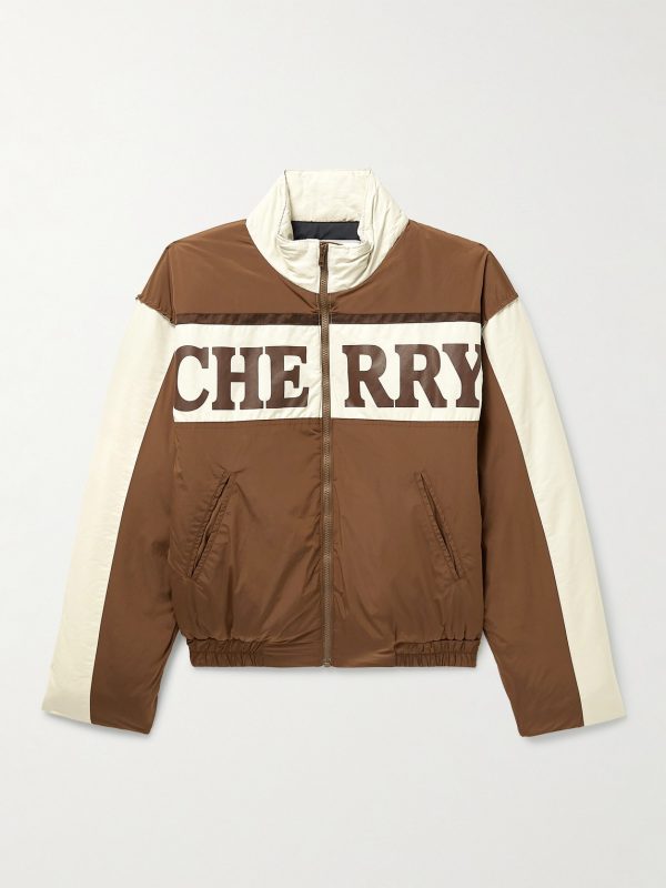 Pit Crew Logo-Print Padded Shell Jacket