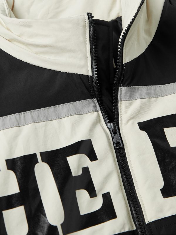 Pit Crew Logo-Print Padded Shell Jacket - CU Pit Crew Logo-Print Padded Shell Jacket - CU