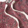 Straight-Leg Cropped Embroidered Printed Cotton Drawstring Trousers - E1 Straight-Leg Cropped Embroidered Printed Cotton Drawstring Trousers - E1