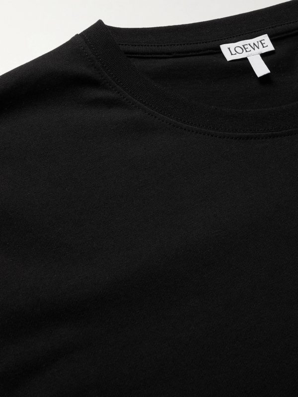 Logo-Embroidered Cotton-Jersey T-Shirt - CU