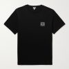 Logo-Embroidered Cotton-Jersey T-Shirt