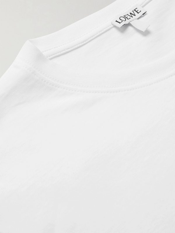 Slim-Fit Logo-Embroidered Cotton-Jersey T-Shirt - CU