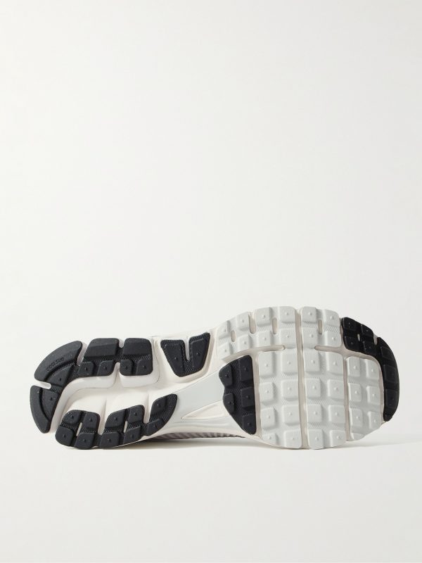 Zoom Vomero 5 Rubber-Trimmed Mesh and Leather Sneakers - E1