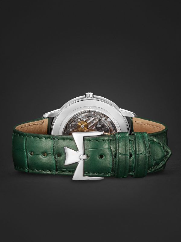 Patrimony Automatic 40mm 18-Karat White Gold and Leather Watch, Ref. No. 85180 - E2 Patrimony Automatic 40mm 18-Karat White Gold and Leather Watch, Ref. No. 85180 - E2