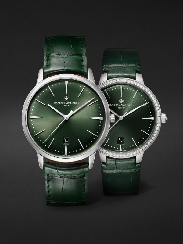 Patrimony Automatic 40mm 18-Karat White Gold and Leather Watch, Ref. No. 85180 - E6 Patrimony Automatic 40mm 18-Karat White Gold and Leather Watch, Ref. No. 85180 - E6