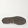 Samba OG Suede-Trimmed Leather Sneakers - E2