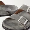 David Buckled Regenerated Suede by evolo® Sandals - CU David Buckled Regenerated Suede by evolo® Sandals - CU