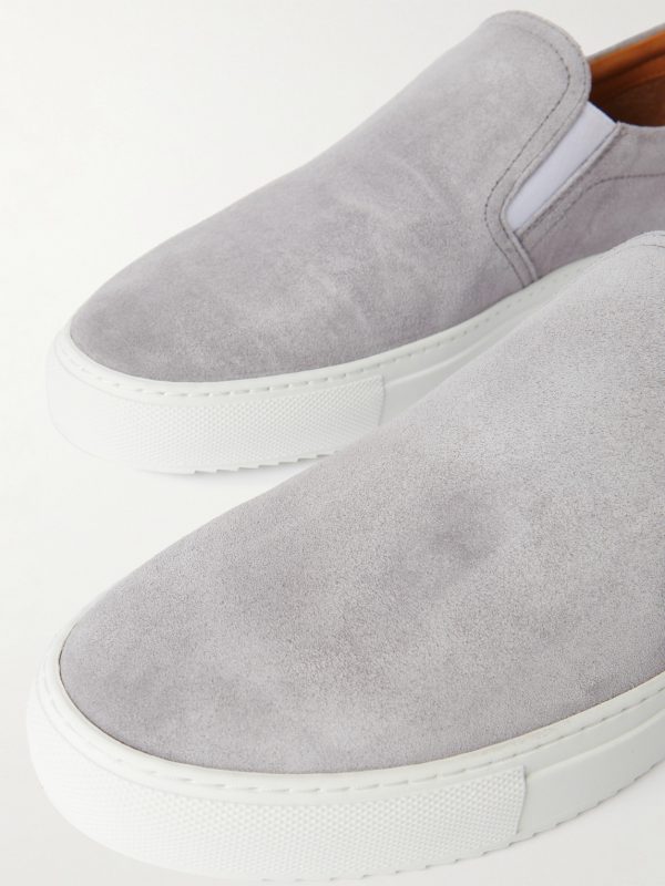 Regenerated Suede by evolo® Slip-On Sneakers - CU Regenerated Suede by evolo® Slip-On Sneakers - CU