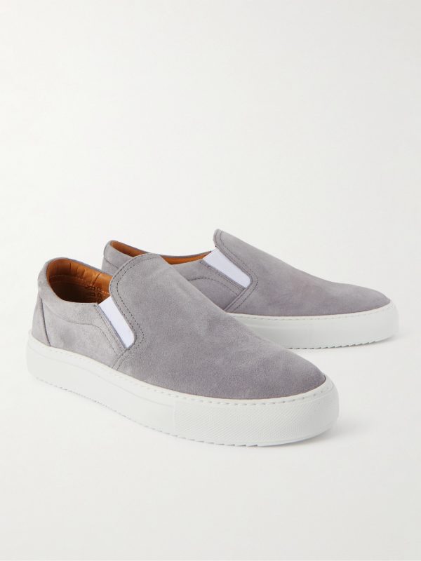 Regenerated Suede by evolo® Slip-On Sneakers - FR Regenerated Suede by evolo® Slip-On Sneakers - FR