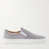 Regenerated Suede by evolo® Slip-On Sneakers Regenerated Suede by evolo® Slip-On Sneakers