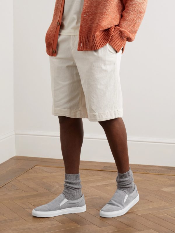 Regenerated Suede by evolo® Slip-On Sneakers - OU Regenerated Suede by evolo® Slip-On Sneakers - OU