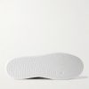Monaco M Striped Leather Sneakers - E1