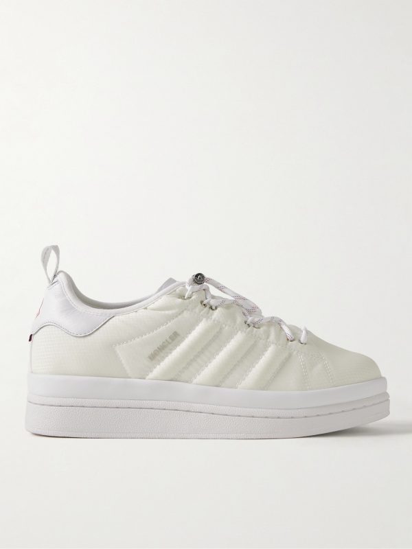 + adidas Originals Campus Leather-Trimmed Quilted GORE-TEX Sneakers + adidas Originals Campus Leather-Trimmed Quilted GORE-TEX Sneakers