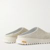 Maggiore Cracked-Suede Slip-On Sneakers - BK Maggiore Cracked-Suede Slip-On Sneakers - BK