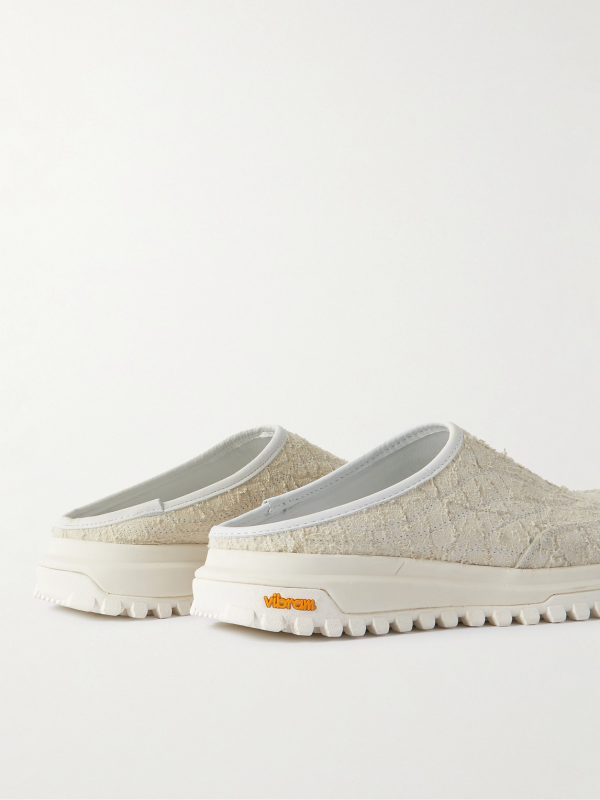 Maggiore Cracked-Suede Slip-On Sneakers - BK Maggiore Cracked-Suede Slip-On Sneakers - BK