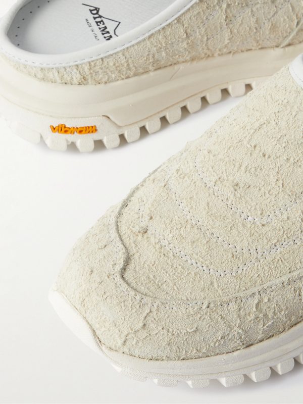 Maggiore Cracked-Suede Slip-On Sneakers - CU Maggiore Cracked-Suede Slip-On Sneakers - CU