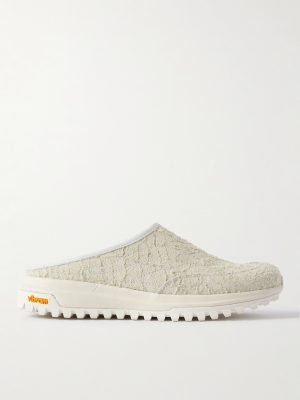 Maggiore Cracked-Suede Slip-On Sneakers