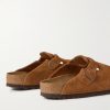 Boston Suede Clogs - BK Boston Suede Clogs - BK