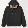 Reversible Monogrammed Shell Hooded Jacket Reversible Monogrammed Shell Hooded Jacket