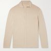 Slim-Fit Mouliné-Cotton Shirt Slim-Fit Mouliné-Cotton Shirt
