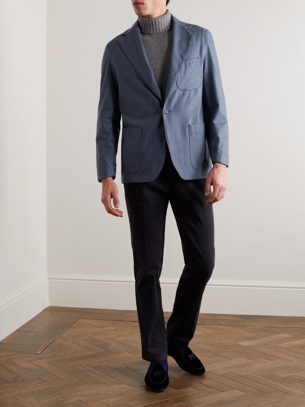 Wool-Flannel Blazer - OU