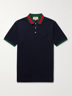 Logo-Embroidered Stretch-Cotton Piqué Polo Shirt Logo-Embroidered Stretch-Cotton Piqué Polo Shirt
