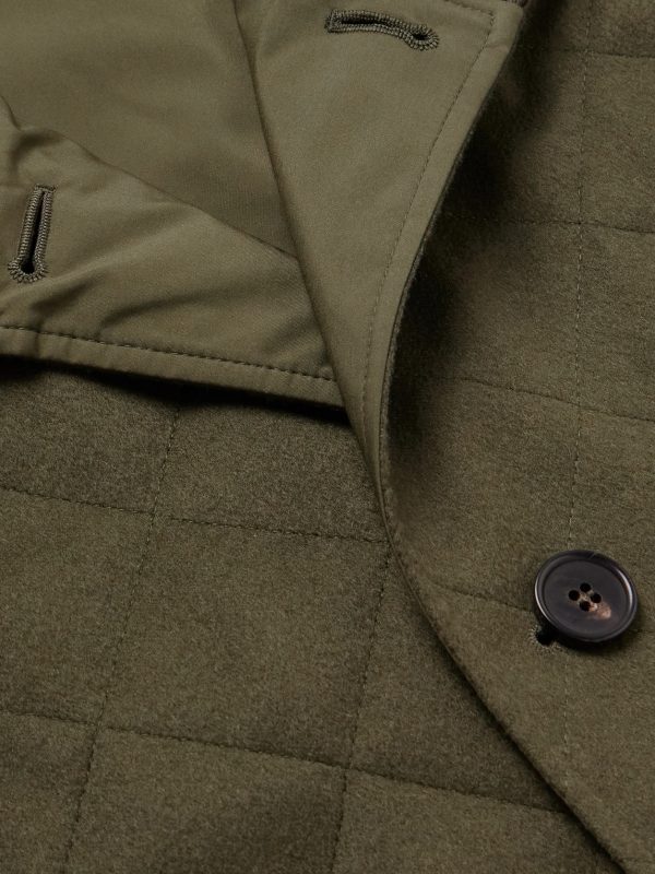 Carry Reversible Quilted Cashmere and Storm System® Shell Gilet - CU Carry Reversible Quilted Cashmere and Storm System® Shell Gilet - CU