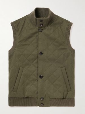 Carry Reversible Quilted Cashmere and Storm System® Shell Gilet