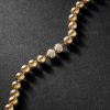 Umlaut 14-Karat Gold Diamond Bracelet - CU Umlaut 14-Karat Gold Diamond Bracelet - CU