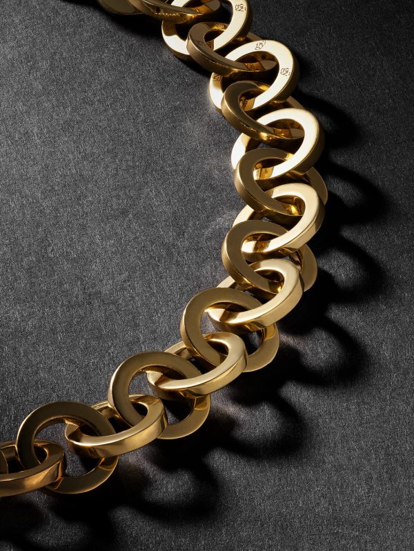 Oden Link 14-Karat Gold Chain Bracelet - CU