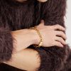 Oden Link 14-Karat Gold Chain Bracelet - FR