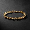 G Link 14-Karat Gold Diamond Bracelet