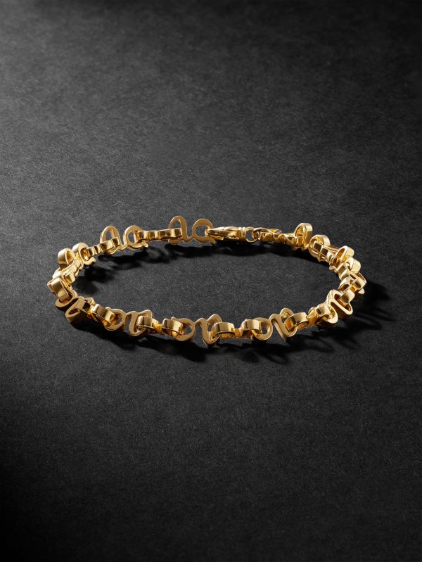 G Link 14-Karat Gold Diamond Bracelet