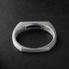 18-Karat White Gold, Lapis Lazuli and Diamond Ring - BK