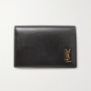 Logo-Appliquéd Leather Cardholder Logo-Appliquéd Leather Cardholder
