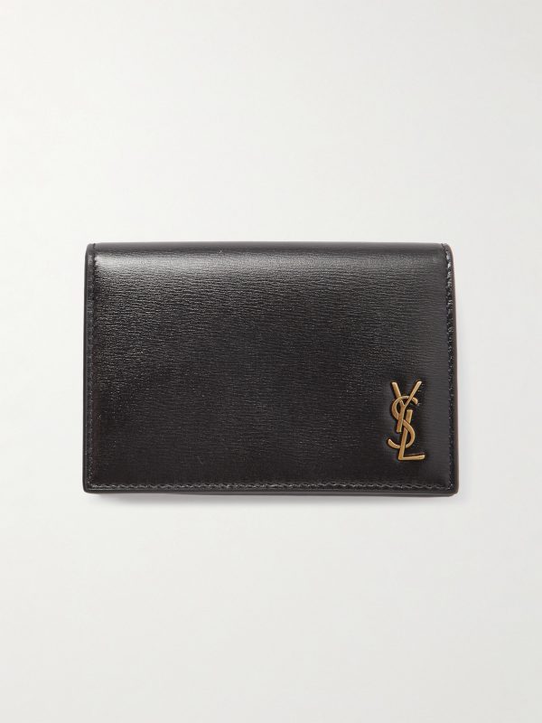 Logo-Appliquéd Leather Cardholder Logo-Appliquéd Leather Cardholder