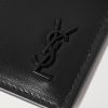 Cassandre Logo-Appliquéd Leather Cardholder - CU Cassandre Logo-Appliquéd Leather Cardholder - CU
