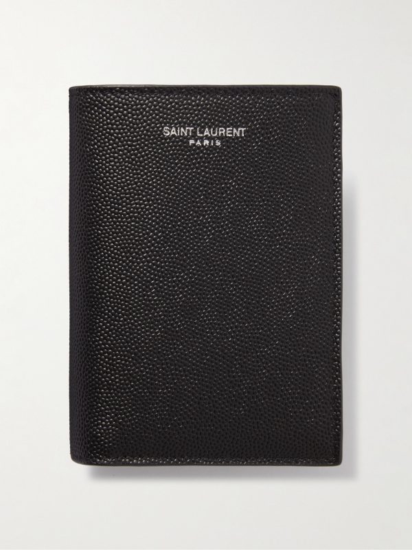 Logo-Debossed Full-Grain Leather Billfold Wallet