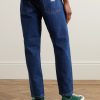 Newel Tapered Logo-Appliquéd Jeans - BK Newel Tapered Logo-Appliquéd Jeans - BK