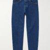 Newel Tapered Logo-Appliquéd Jeans Newel Tapered Logo-Appliquéd Jeans