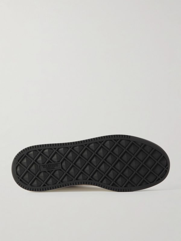 Valentino Garavani One Stud XL Leather Sneakers - E1 Valentino Garavani One Stud XL Leather Sneakers - E1