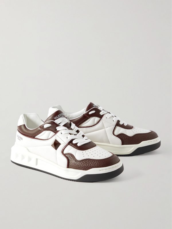 Valentino Garavani One Stud XL Leather Sneakers - FR Valentino Garavani One Stud XL Leather Sneakers - FR