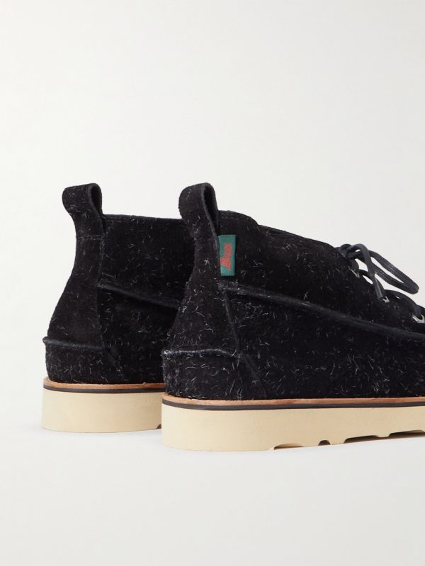 Camp Moc III Ranger Textured-Suede Desert Boots - BK Camp Moc III Ranger Textured-Suede Desert Boots - BK