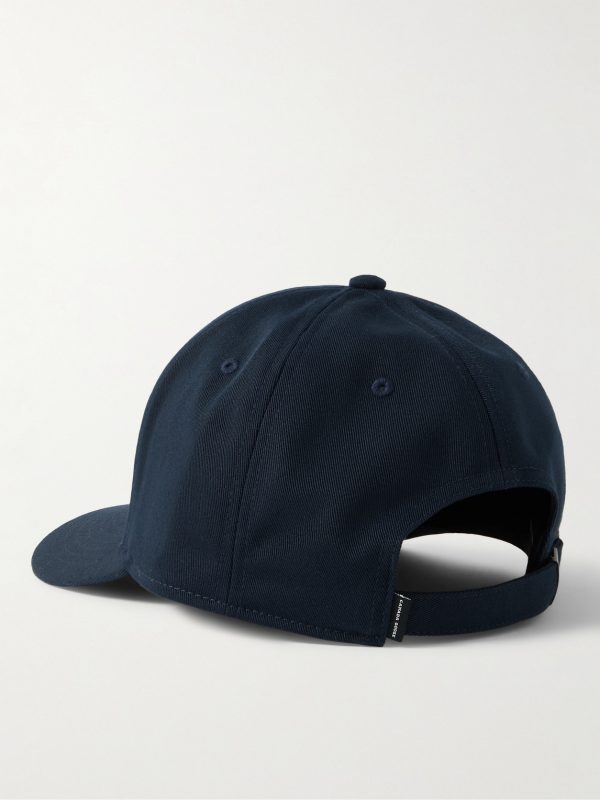 Arctic Logo-Appliquéd Twill Baseball Cap - BK Arctic Logo-Appliquéd Twill Baseball Cap - BK