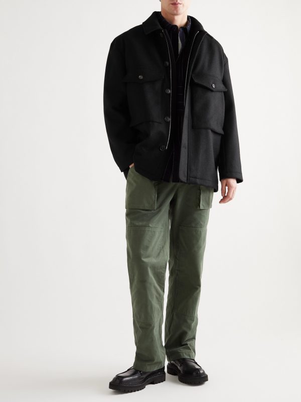 Bonsai Melton Wool Jacket - OU Bonsai Melton Wool Jacket - OU