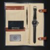 Fury Automatic 40mm Stainless Steel and Leather Watch, Ref. No. FURY-BK-SS-R-S - E3 Fury Automatic 40mm Stainless Steel and Leather Watch, Ref. No. FURY-BK-SS-R-S - E3