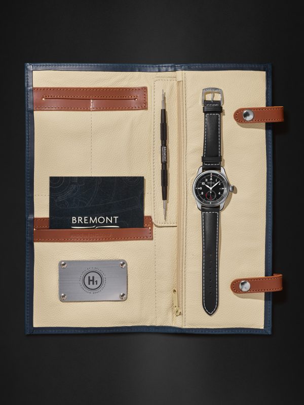 Fury Automatic 40mm Stainless Steel and Leather Watch, Ref. No. FURY-BK-SS-R-S - E3 Fury Automatic 40mm Stainless Steel and Leather Watch, Ref. No. FURY-BK-SS-R-S - E3